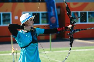 GOLDEN TRIUMPH OF ANASTASIA SOLODVNIKOVA AT THE CIS GAMES